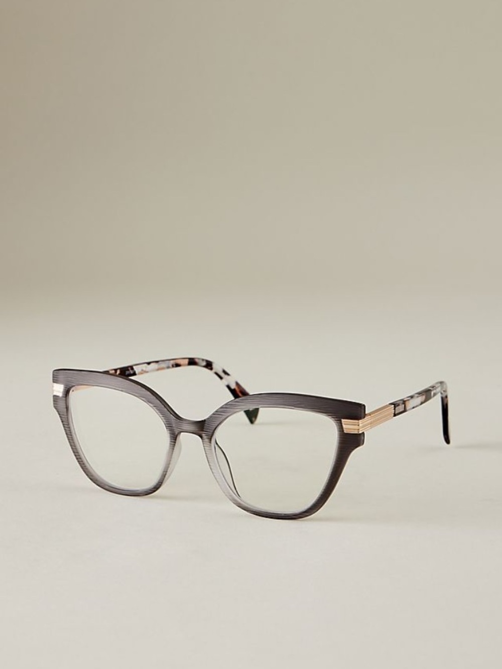 NEW Anthropologie Peepers Black Marquee Blue Light‎ Filtering Readers +1.00
